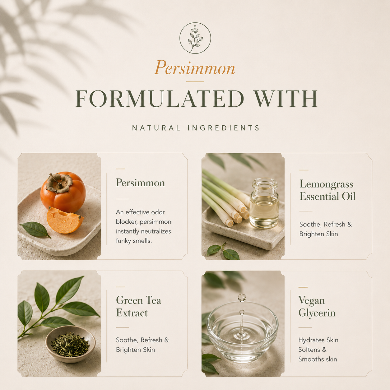 Persimmon Deodorant