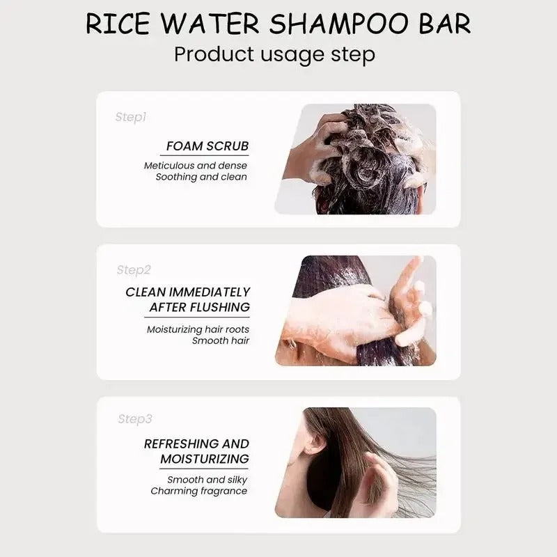 Rice Water Shampoo Bar